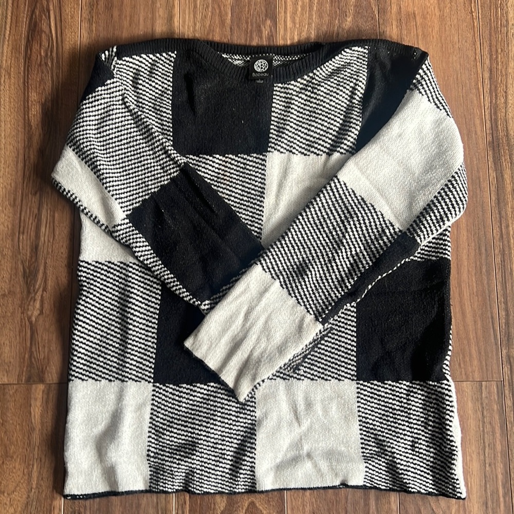 Bobeau Cornelia Crewneck Sweater size large